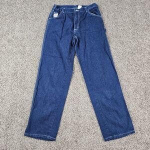 Vintage Pointer Brand Jeans Size 8M 30x29 Blue Denim Y2K Carpenter Utility Work